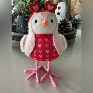 Pink and Red Bird
